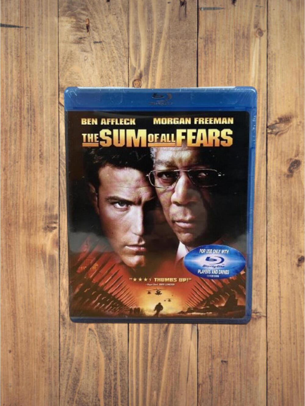 The Sum of All Fears (Blu-Ray, 2008) Ben Affleck Morgan Freeman SEALED